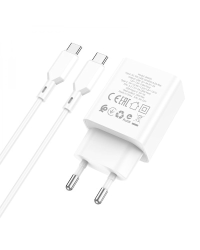 Сетевое Зарядное Устройство Borofone BA69A Resource PD20W+QC3.0 Type-C to Type-C
