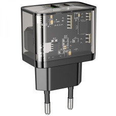 Сетевое Зарядное Устройство Hoco N34 Dazzling PD20W+QC3.0