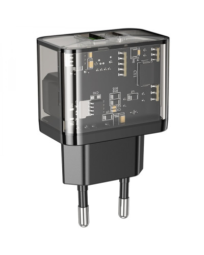 Сетевое Зарядное Устройство Hoco N34 Dazzling PD20W+QC3.0