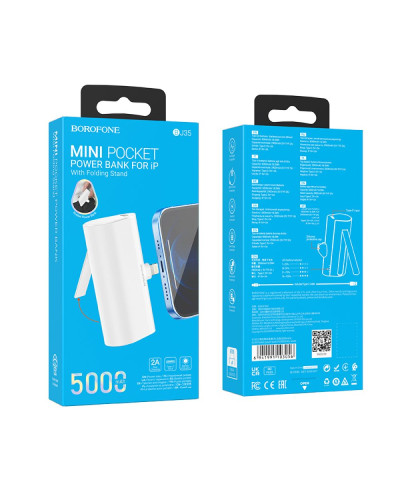 Power Bank Borofone BJ35 Pocket iP 5000mAh