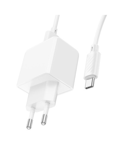 Сетевое Зарядное Устройство Hoco CS11A 1USB 2.1A+USB to Type-C