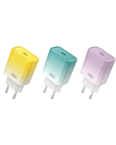 Сетевое Зарядное Устройство XO CE18 1Type-C PD/QC 30W Type-C to Lightning