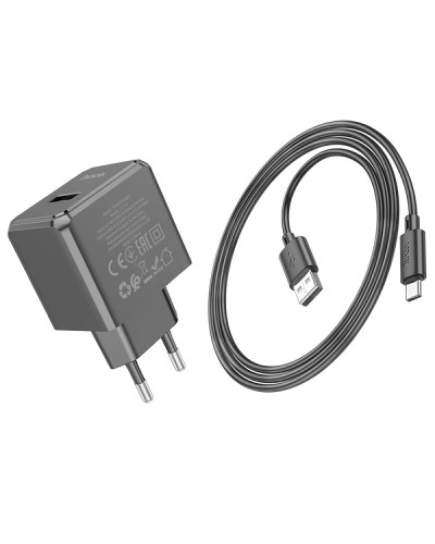 Сетевое Зарядное Устройство Hoco CS11A 1USB 2.1A+USB to Type-C