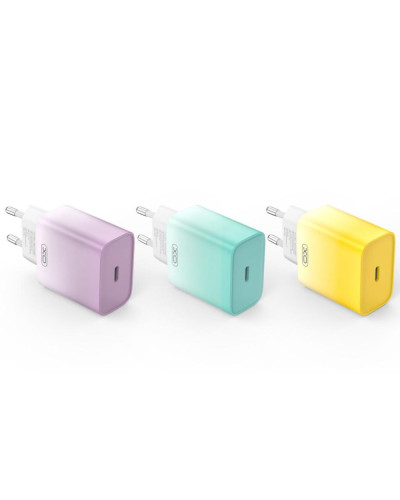 Сетевое Зарядное Устройство XO CE18 1Type-C PD/QC 30W Type-C to Lightning