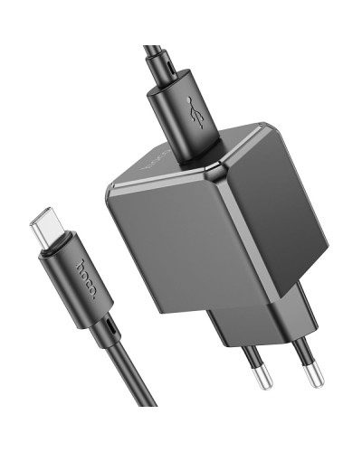 Сетевое Зарядное Устройство Hoco CS11A 1USB 2.1A+USB to Type-C