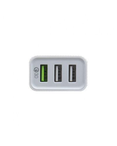 Сетевое Зарядное Устройство Borofone BA40A QC3.0 3USB
