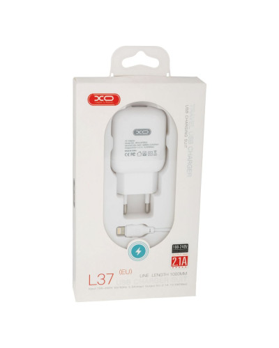 Сетевое Зарядное Устройство XO L37 Lightning