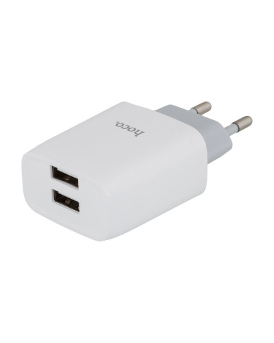 Сетевое Зарядное Устройство Hoco C73A 2USB Type-C 2.4A