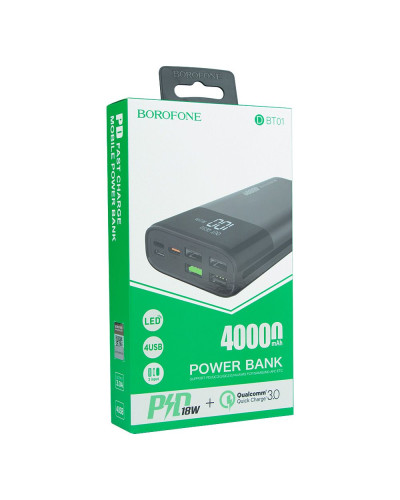Power Bank Borofone DBT01 PD 40000 mAh