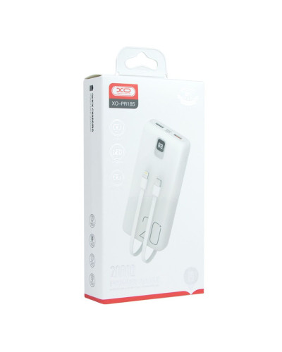 Power Bank XO PR185 with cable QC22.5W/PD20W 20000 mAh