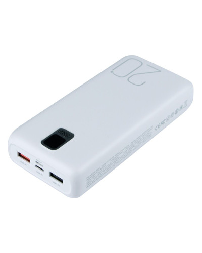 Power Bank XO PR185 with cable QC22.5W/PD20W 20000 mAh