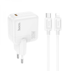 Сетевое Зарядное Устройство Hoco C112A Advantage PD30W Type-C to Lightning