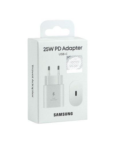 Сетевое Зарядное Устройство Samsung 1USB-C PD/QC 25W 1:1