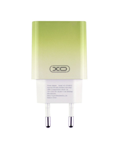 Сетевое Зарядное Устройство XO CE18 1Type-C PD/QC 30W Type-C to Type-C