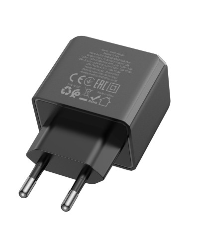 Сетевое Зарядное Устройство Hoco CS14A 1USB-C/1USB PD/QC 20W