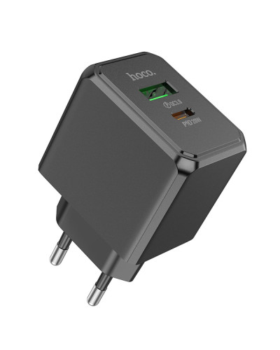 Сетевое Зарядное Устройство Hoco CS14A 1USB-C/1USB PD/QC 20W