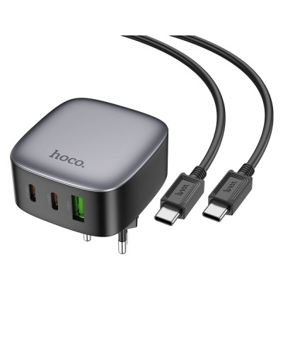 Сетевое Зарядное Устройство Hoco CS33A 1USB/2USB-C PD/QC 30W+Type-C to Type-C
