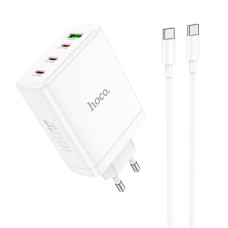 Сетевое Зарядное Устройство Hoco N31 Leader GAN PD 100W/QC 22.5W Type-C to Type-C