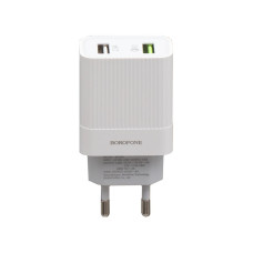 Сетевое Зарядное Устройство Borofone BA39A QC3.0 Micro 2USB 18W
