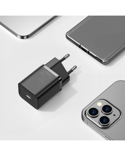 Сетевое Зарядное Устройство Baseus PD+Lightning 20W TZCCSUP-B