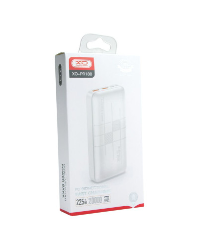 Power Bank XO PR188 QC22.5W/PD20W 20000 mAh