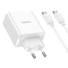 Сетевое Зарядное Устройство Hoco C108A Leader PD35W/QC Type-C to Type-C