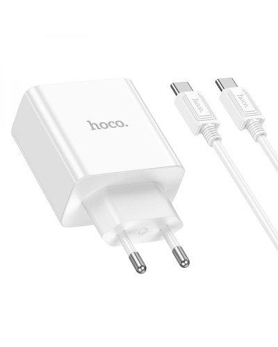 Сетевое Зарядное Устройство Hoco C108A Leader PD35W/QC Type-C to Type-C