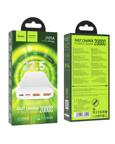 Power Bank Hoco J101A Astute 22.5W fully compatible 20000 mAh