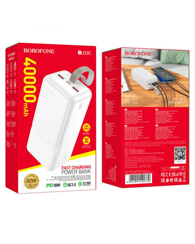 Power Bank Borofone BJ33C PD30W 40000 mAh