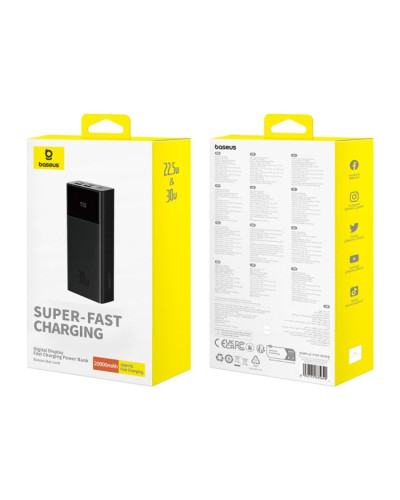 Power Bank OS-Baseus Star-Lord 30W 20000 mAh Cluster Black (P10022904113-00)