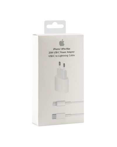 Сетевое Зарядное Устройство Apple PD 25W iPhone 14 Pro Max 1:1