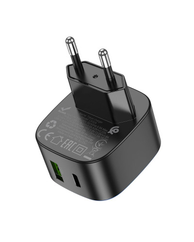 Сетевое Зарядное Устройство Hoco CS32A 1USB-C/1USB PD/QC 20W