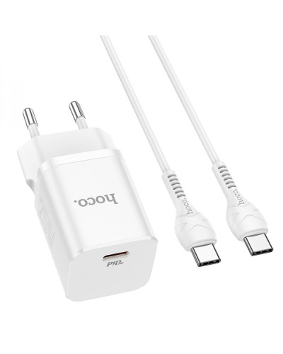 Сетевое Зарядное Устройство Hoco N19 Rigorous PD25W Type-C to Type-C