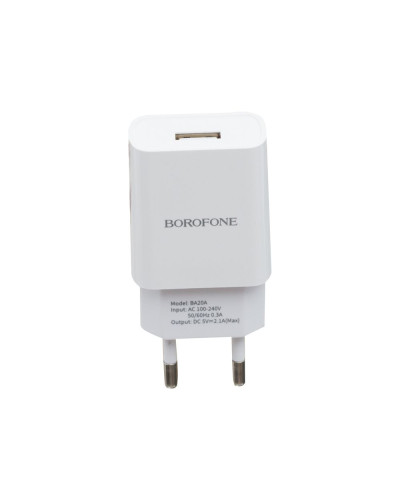 Сетевое Зарядное Устройство Borofone BA20A 2,1A