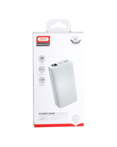 Power Bank XO PR144 PD20W 22.5W 20000 mAh