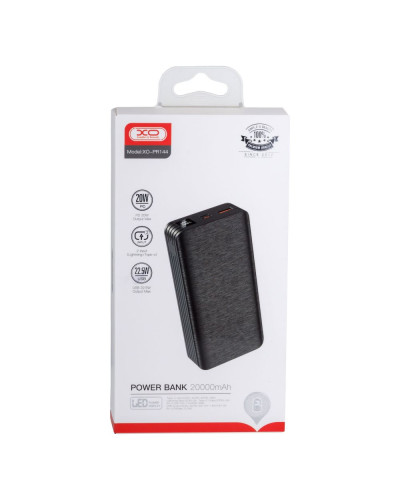 Power Bank XO PR144 PD20W 22.5W 20000 mAh