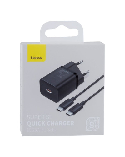 Сетевое Зарядное Устройство Baseus PD+Type-C 25W TZCCSUP-L