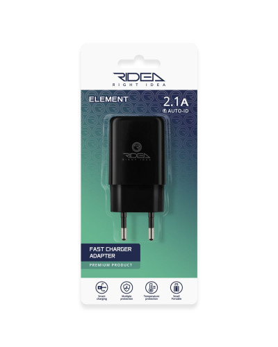 Сетевое Зарядное Устройство Ridea RW-11011 Element 2.1 A
