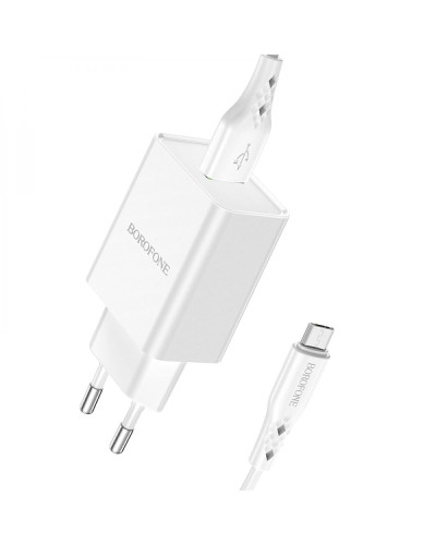 Сетевое Зарядное Устройство Borofone BN5 18W QC3.0 Micro
