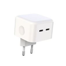 Сетевое Зарядное Устройство XO L102 EU Dual type-C port 35W Type-C to Lightning