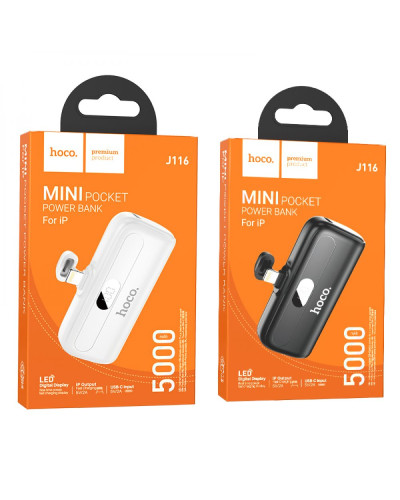 Power Bank Hoco J116 Pocket with digital display iP 5000mAh