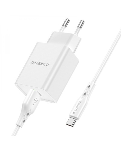 Сетевое Зарядное Устройство Borofone BN5 18W QC3.0 Type C