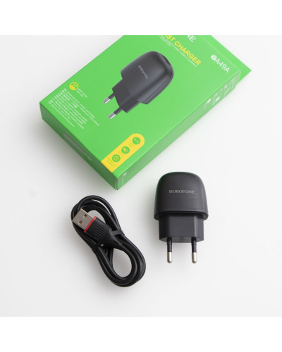 Сетевое Зарядное Устройство Borofone BA49A Type-C 2,1A