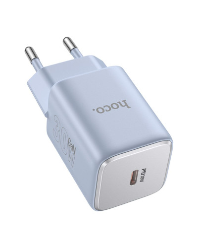 Сетевое Зарядное Устройство Hoco N43 1USB-C PD/QC 30W GAN