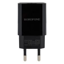 Сетевое Зарядное Устройство Borofone BA20A Lightning 1USB 2.1A