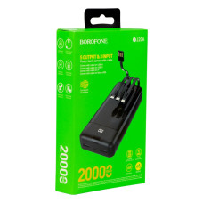 Power Bank Borofone BJ20A Digital display and cable 20000 mAh