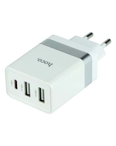 Сетевое Зарядное Устройство Hoco N21 Pro PD30W+QC3.0 Type-C to IP