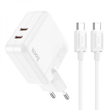 Сетевое Зарядное Устройство Hoco C110A Lucky PD/QC 35W Type-C to Type-C