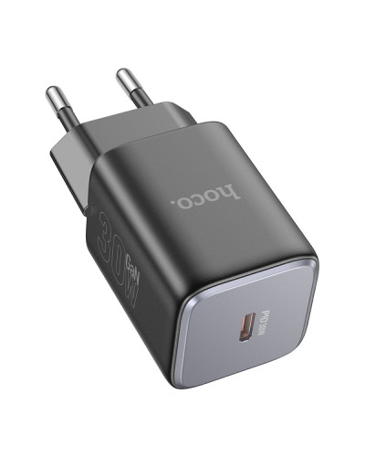 Сетевое Зарядное Устройство Hoco N43 1USB-C PD/QC 30W GAN