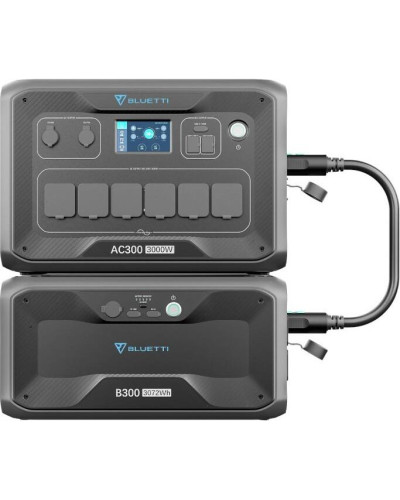 Комплект зарядної станції BLUETTI AC300 + 2 battery module B300 (BE-AC300+B300X2)